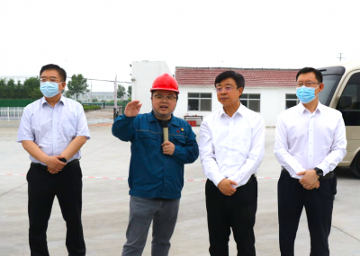 潍坊市委书记刘运一行莅临GA黄金甲医药下属山东GA黄金甲药业调研指导